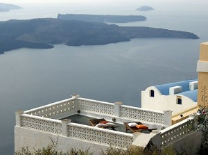 Unique country villa at Santorini